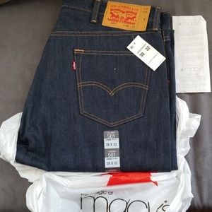 New 501 Levi jeans